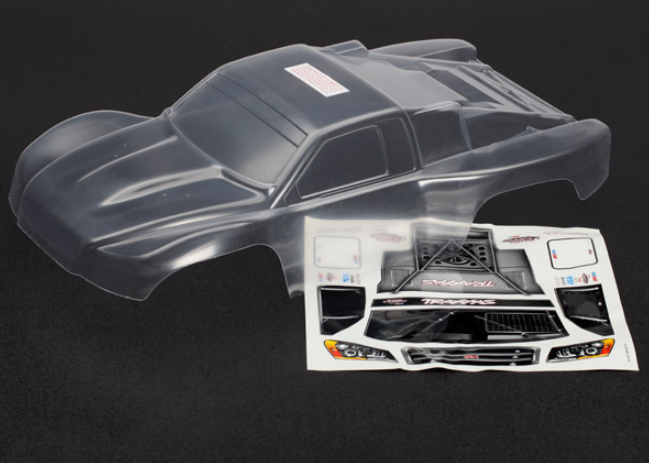 Traxas 7111 Body 1/16 E-Revo VXL Clear